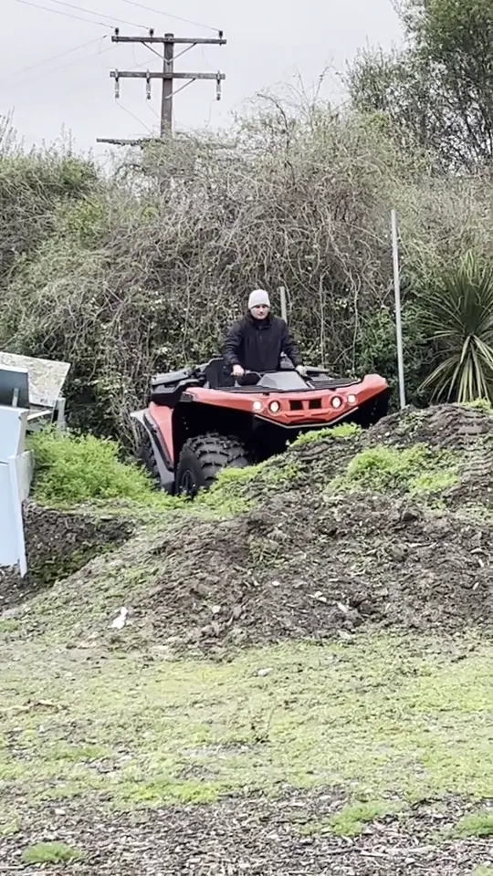 BIG ATV in motion